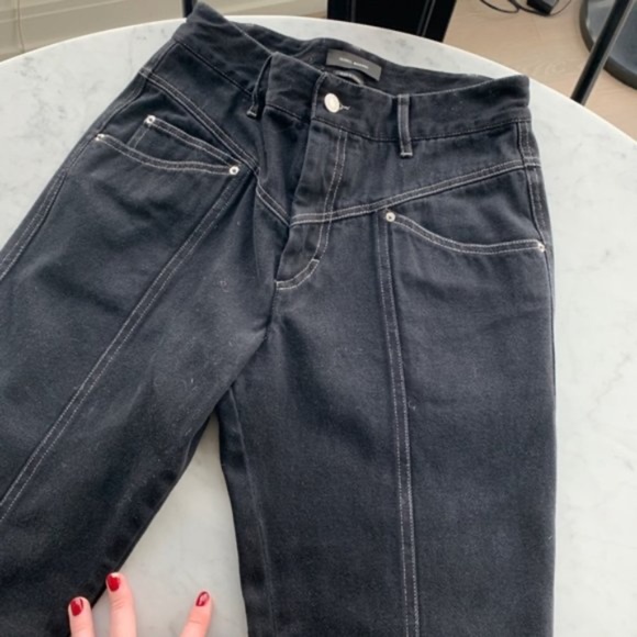 Isabel Marant Black Jeans - Picture 2 of 4